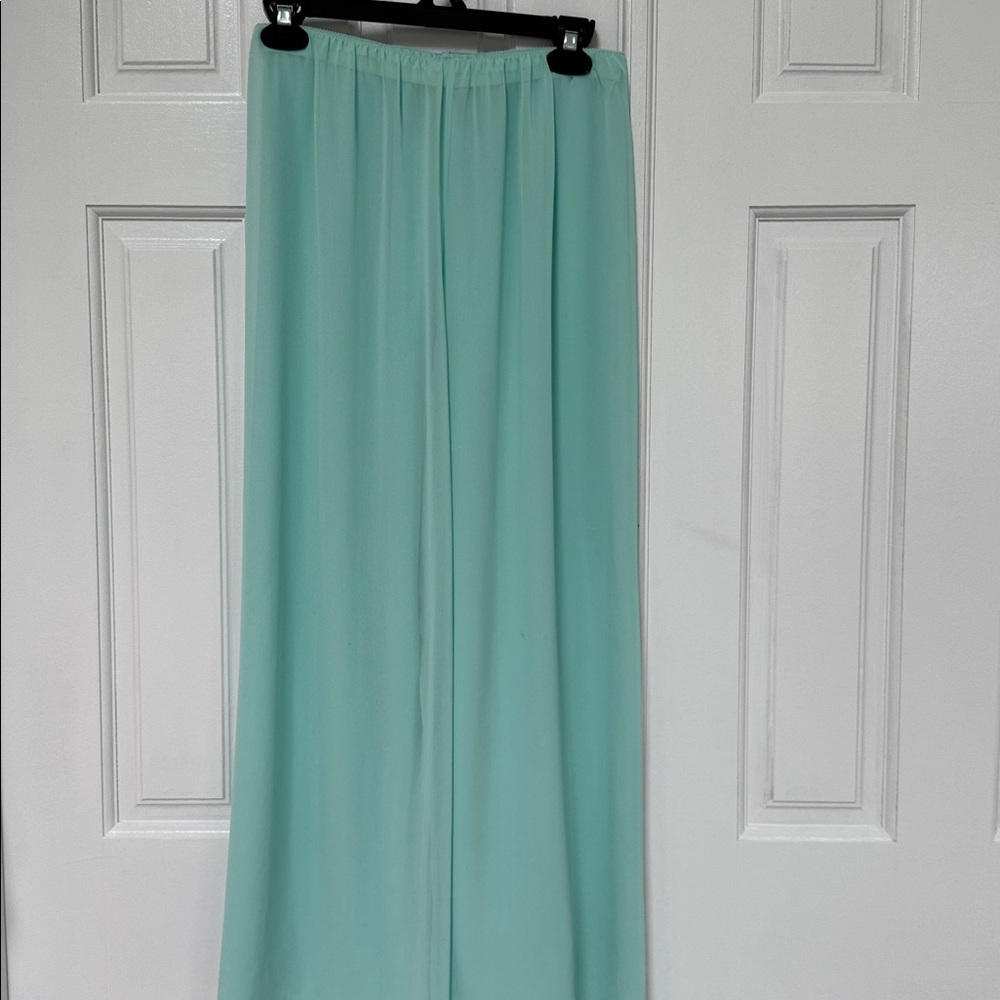 Alex Evenings Light Aqua Lace Ensemble 3 piece set - Picture 6 of 11